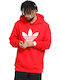 Adicolor Classics Trefoil Sweatshirt with Hood Red