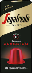 Segafredo Κάψουλες Espresso Classico Συμβατές με Μηχανή Nespresso 10caps
