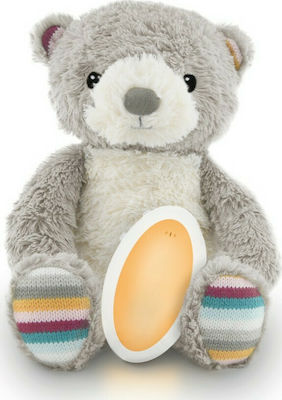 Zazu Kids Sleep Toy Bruno made of Fabric with White Noise and Light for 24++ Months