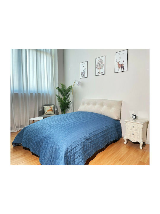 Adam Home K7 Κουβερλί Μονό Microfiber Denim 160x240cm