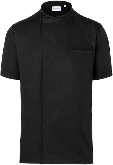 Karlowsky Bluse Koch Unisex Schwarz mit Kurzärmelig BJM 3 BJM 3/1