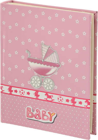 Prince Silvero Children's Album Baby for 30 Photos Pink 20x25cm