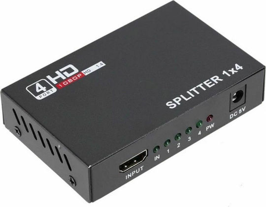 ATC 1In / 4Out HDMI Splitter 02.001.0082