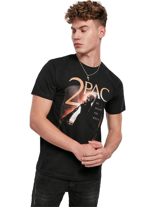 Me Against The World Cover T-Shirt Schwarz
