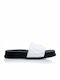 FRNC 100 Women's Flat Sandals Flatforms in White Color