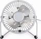 Gembird USB Office/Home Rotating Fan Silver NF0...