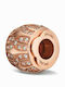 Folli Follie Charm with Stones made of Gold Plated Silver