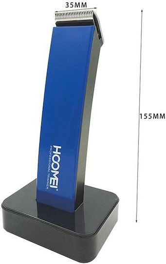 Hoomei Wiederaufladbar Haarschneidemaschine Blau HM-7720
