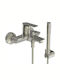 Ideal Standard Connect Air Mixing Bathtub Shower Faucet Complete Set Silver