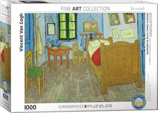 Bedroom in Arles by Vincent van Gogh Officially Licenced Museum Puzzle 2D 1000pcs