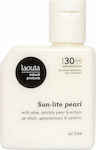 Laouta Natural Products Sun-lite Pearl Αντηλιακή Κρέμα Προσώπου SPF30 50ml