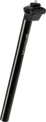 M-Wave Aluminium Bicycle Seatpost 350x27.2mm Black