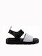 Commanchero Original Anatomic Leather Women's Sandals with Ankle Strap White