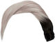 Seamless1 Sticker Extension with Natural Hair Remy in Gray Color 55cm Ponytail Salt & Pepper