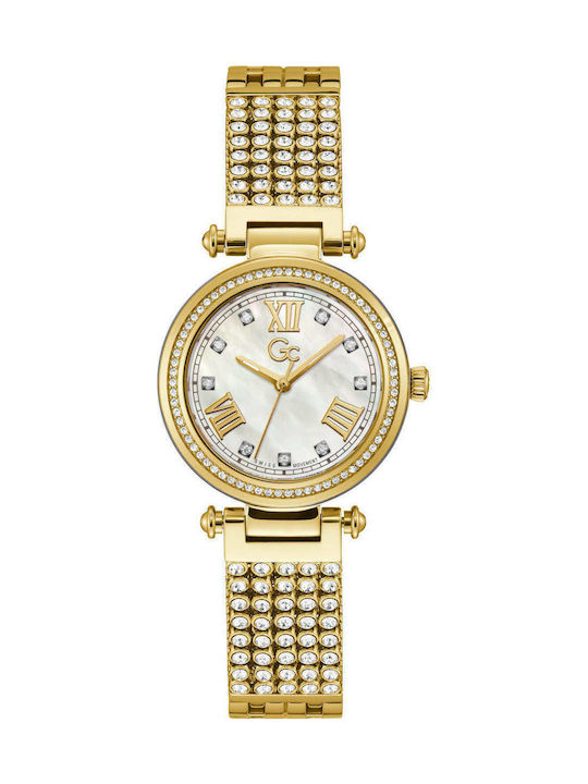 GC Watches Uhr mit Gold Metallarmband