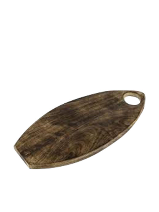 MANGO DARK WOODEN SERVING TRAY 01159000 BAMBOO COFFEE