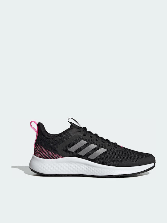 Adidas Fluidstreet Γυναικεία Αθλητικά Παπούτσια Running Μαύρα