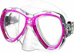 Seac Kids' Silicone Diving Mask Elba MD Διάφανο/Ροζ Εφηβική Pink