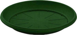 Plastona 248 Round Plate Pot Green 48x48cm