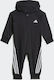 Adidas Future Icons Baby Bodysuit Set Long-Sleeved Black