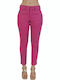 Ralph Lauren Women's Capri Chino Trousers in Straight Line Fuchsia