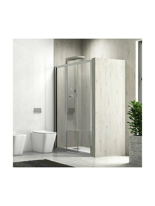 Karag Penta 300 PENS300120 Shower Screen for Shower with Sliding Door 120x180cm Serigrafato