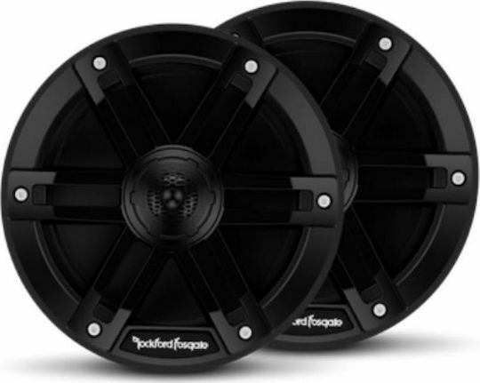 Rockford Fosgate Set Marine-Lautsprecher M0­65 Wasserdicht mit 65W RMS Schwarz
