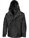 Result 3-in-1 Zip And Clip 3 in 1 Men's Winter Jacket Waterproof Black -BLK