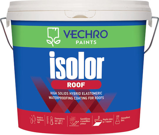 Vechro Isolor Roof Elastomer Acrylic Insulating Sealing 3lt White