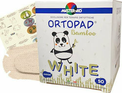 Master Aid Ortopad Bamboo White Παιδικά 67x50mm 50τμχ