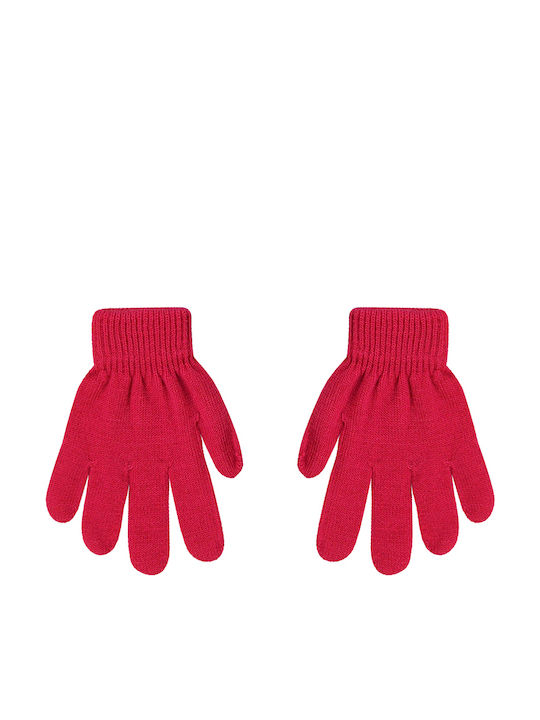 Stamion Kids Gloves Knitted Fuchsia Magic