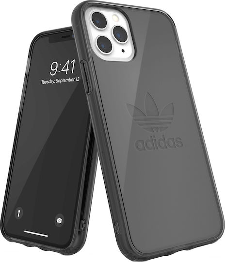 adidas Back Cover Σιλικόνης Μαύρο (iPhone 11 Pro)