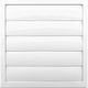AirRoxy Vent Louver 17x17cm Square Gravity
