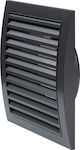 Europlast Square Vent Louver with Sieve 19x19cm