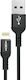 Moxom MX-CB44 Braided USB-A la Cablu Lightning Negru 4m