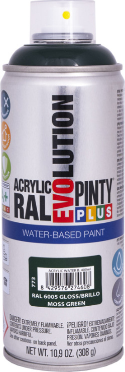 Pintyplus Evolution Gloss Acrylic Water Based Spray Paint