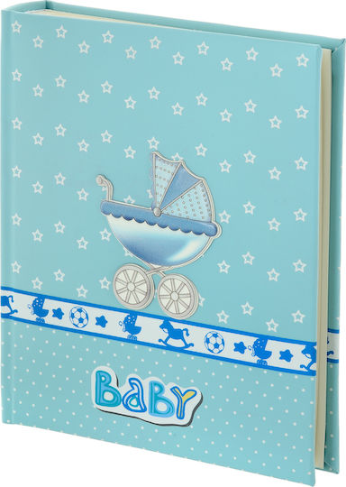 Prince Silvero Children's Album Light Blue made of Silver 20x25cm