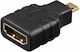 ATC Μετατροπέας micro HDMI male σε HDMI female 1τμχ 02.001.0017