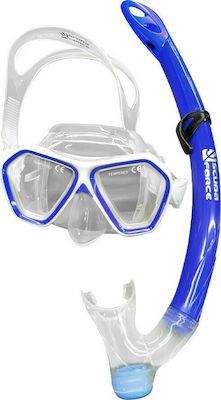 Bluewave Diving Mask Set with Respirator Navis Μπλε Blue