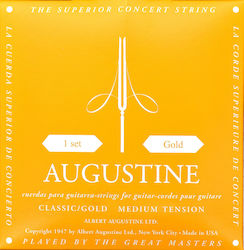 Augustine Classic Gold Set - Medium Basses / Regular Trebles 650.417 Χορδές 28 - 40" Κλασικής Κιθάρας