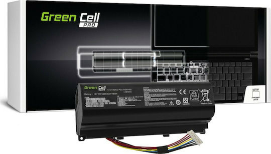 Green Cell Συμβατή Μπαταρία για Asus ROG G751/G751J/G751JL/G751JM/G751JT με 5200mAh