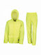 Result Waterproof and Windproof Work Suit Yellow with Detachable Hood