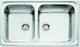 Teka Classic 2B 86 10119021 Drop-In Sink Right Inox Satin W86xD50cm Silver