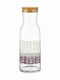 Bormioli Rocco Manolibera Aquaria Glass Decanter with Stopper 1100ml