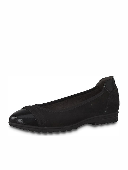 Anatomic Leather Ballerinas Black