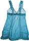 Luna Rosette Sexy Babydoll Petrol