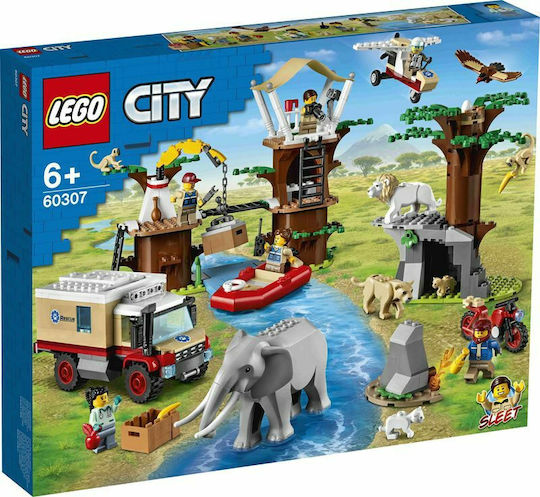 Lego City Wildlife Rescue Camp for 6+ Years