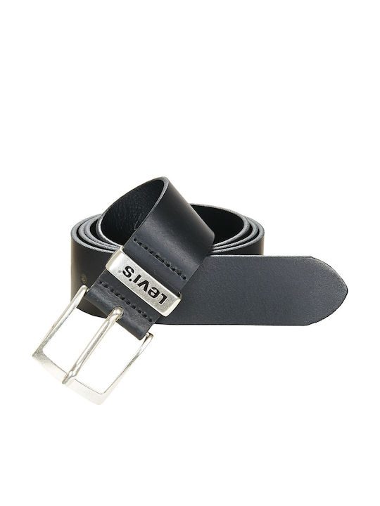 Ashland Herren Gürtel Leder Schwarz