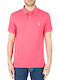 Ralph Lauren Men's Short Sleeve Blouse Polo Fuchsia