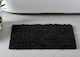 Linea Home Bath Mat Cotton Noodle LH2044001-1 Black 50x70cm